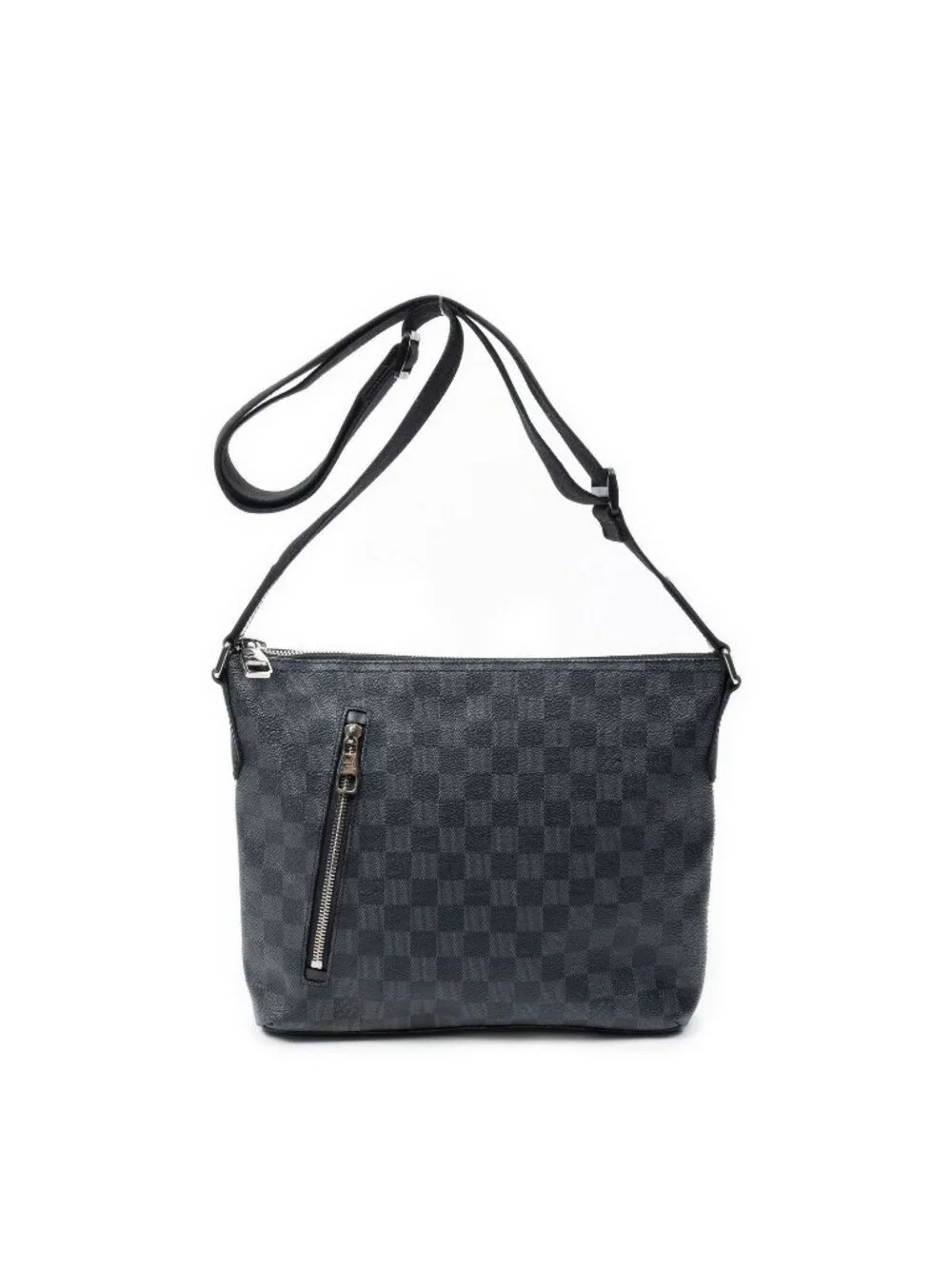 Louis Vuitton Mick Black Gray Damier Graphite Messenger